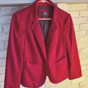 Women's Blazer, Size M, Dark Red